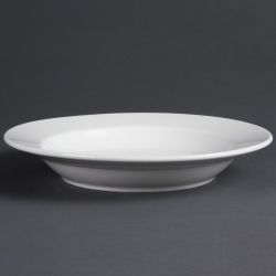 Olympia Whiteware Deep Plates 270mm 430ml (6 Pack)
