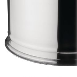 Bolero Small Cigarette Bin 18Ltr