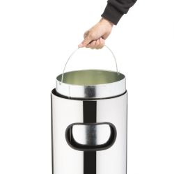 Bolero Small Cigarette Bin 18Ltr