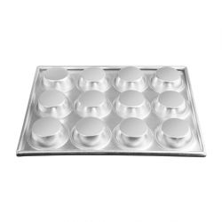 Vogue Aluminium Non-Stick Muffin Tray 12 Cup