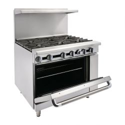 Imperial 6 Burner Gas Oven Range IR6