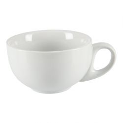 Olympia Whiteware Cappuccino Cups 10oz 284ml (12 Pack)