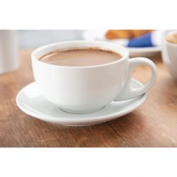Olympia Whiteware Cappuccino Cups 10oz 284ml (12 Pack)