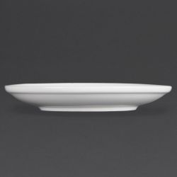 Olympia Whiteware Stacking Saucers 150mm (12 Pack)