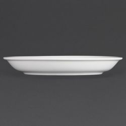 Olympia Whiteware Cappuccino Saucers (12 Pack)