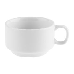 Olympia Whiteware Stacking Espresso Cups 85ml 3oz (12 Pack)