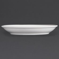 Olympia Whiteware Stacking Espresso Saucers (12 Pack)