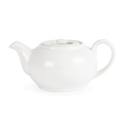 Olympia Whiteware Teapots 876ml (4 Pack)
