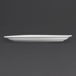 Olympia Whiteware Oval Platters 250mm (6 Pack)