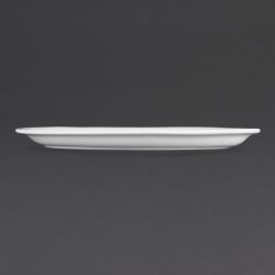 Olympia Whiteware Oval Platters 295mm (6 Pack)