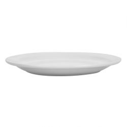 Olympia Whiteware Narrow Rimmed Plates 202mm (12 Pack)