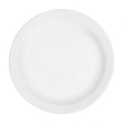 Olympia Whiteware Narrow Rimmed Plates 202mm (12 Pack)