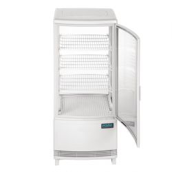 Polar C-Series Curved Door Display Fridge 86Ltr White
