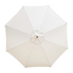 Bolero Round Parasol 3m Diameter Cream