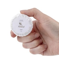 Hotel Complimentary Taylor of London Natural Range Tissue Pleat Soap (100 pack)