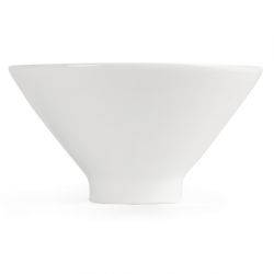Olympia Whiteware Fluted Bowls 141mm (Pack of 4)