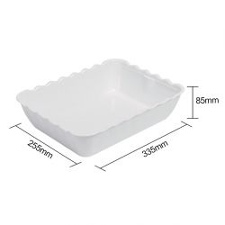 Olympia Kristallon Salad Crock 4.25Ltr White
