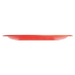 Olympia Kristallon Polypropylene Plates Red 230mm (12 pack)