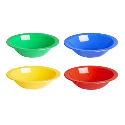 Olympia Kristallon Polypropylene Bowls Yellow 174mm (12 pack)