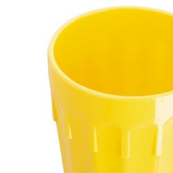 Olympia Kristallon Polypropylene Tumblers Yellow 253.8ml (12 pack)