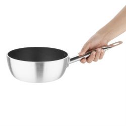 Vogue Aluminium Non-Stick Induction Flared Saut Pan 20cm
