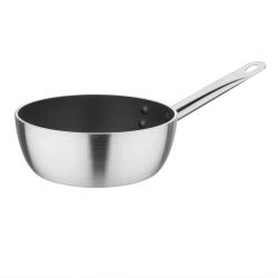Vogue Aluminium Non-Stick Induction Flared Saut Pan 20cm