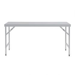 Vogue Stainless Steel Folding Table