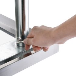 Vogue Stainless Steel Chopping Board Table