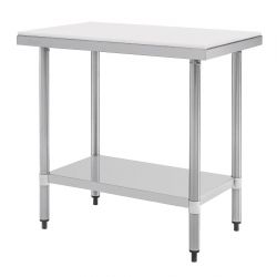 Vogue Stainless Steel Chopping Board Table