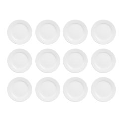 Olympia Athena Wide Rimmed Plates 165mm/6 1/2
