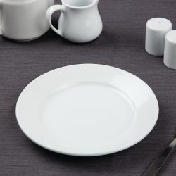 Olympia Athena Wide Rimmed Plates 202mm/8