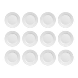 Olympia Athena Wide Rimmed Plates 228mm/9