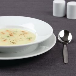 Olympia Athena Rimmed Soup and Pasta Bowls 228mm/9