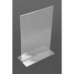 Upright Acrylic Menu Holder