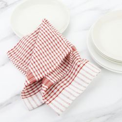 Vogue Wonderdry Red Tea Towels (Pack of 10)