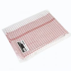 Vogue Wonderdry Red Tea Towels (Pack of 10)