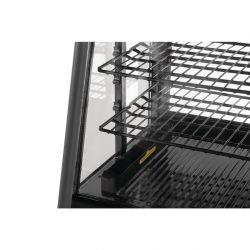 Polar C-Series Countertop Food Display Fridge 100Ltr Black