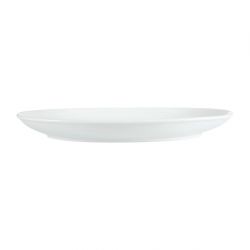 Olympia Whiteware French Deep Oval Plates 365mm (2 Pack)