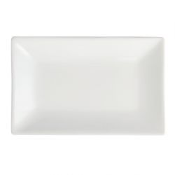 Olympia Whiteware Serving Rectangular Platters 200x 130mm (6 Pack)