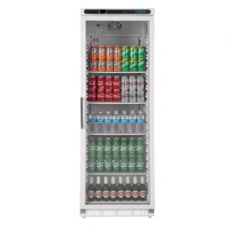 Polar C-Series Upright Display Fridge 400Ltr White