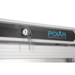 Polar C-Series Upright Display Fridge 400Ltr White