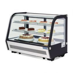 Polar G-Series Countertop Food Display Fridge 160Ltr Black