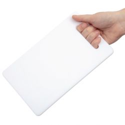 Hygiplas Low Density Cutting Board White 250x150x6mm