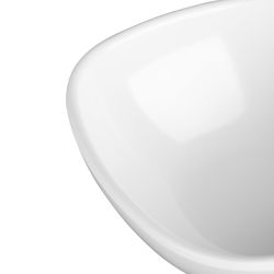 Olympia Kristallon Melamine Rounded Square Bowls 275ml (6 pack)