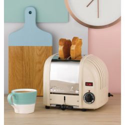 Dualit 2 Slice Vario Toaster Utility Cream 20247
