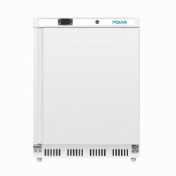 Polar C-Series Under Counter Freezer White 140Ltr