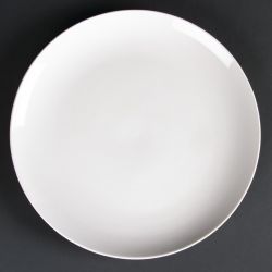 Olympia Lumina Round Coupe Plates 260mm (Pack of 4)