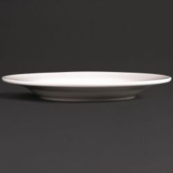 Olympia Lumina Round Saucers White 156mm (6 pack)