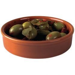 Olympia Tapas Rustic Mediterranean Large Dishes 134mm (6 pack)