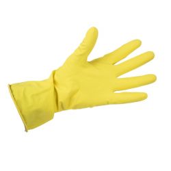 Jantex Latex Household Glove Yellow